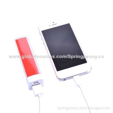 Favorites Compare Travel Dedicated Portable 2,200mAh Mobile Power Charger, CE, FCC, RoHS Marks